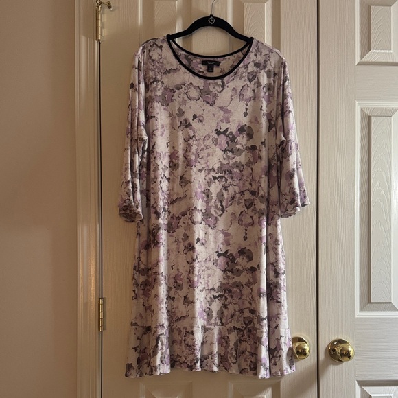 Simply Vera Vera Wang Dresses & Skirts - Simply Vera Vera Wang Watercolor Print Tunic Top – L